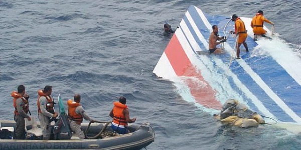 Immagini disastro volo Air France 447