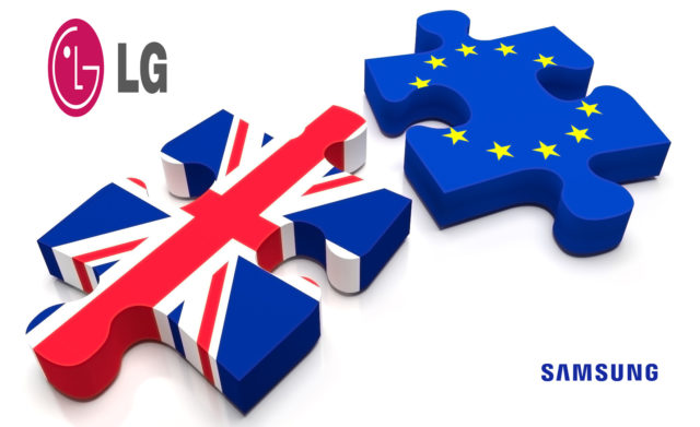 Brexit: Samsung e LG potrebbero lasciare UK