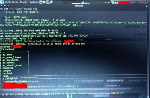 SQLMap Test 