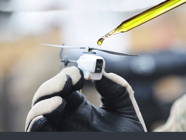 droni in laboratorio chimico