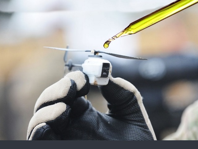 droni in laboratorio chimico