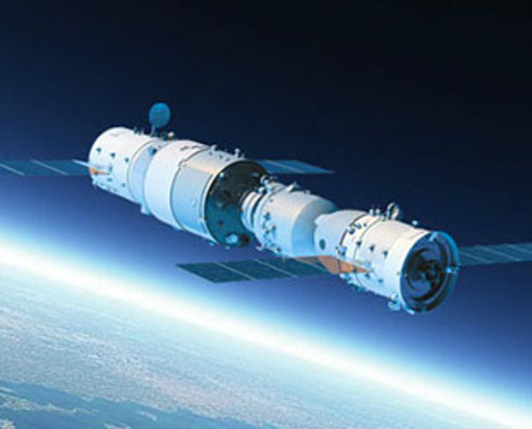La stazione spaziale cinese Tiangong precipita senza controllo