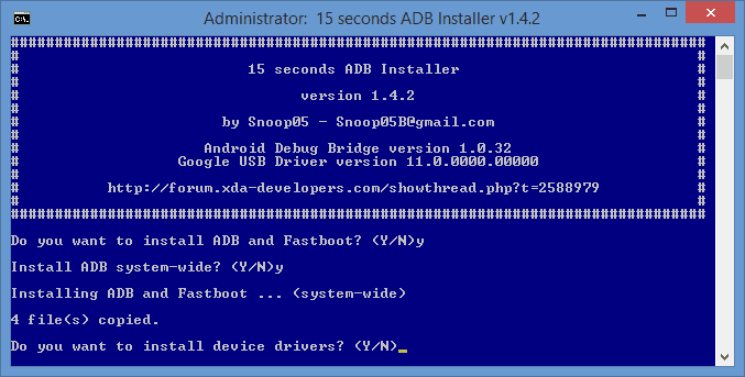 Adb installer