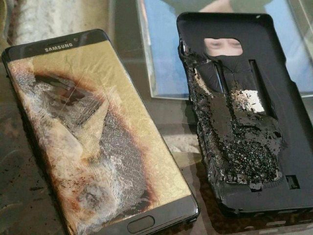 Note 7, nuova esplosione a New York