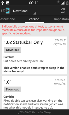 Download moduli Xposed