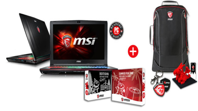 MSI GE62VR e GE72VR