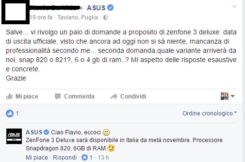 Zenfone 3 Deluxe