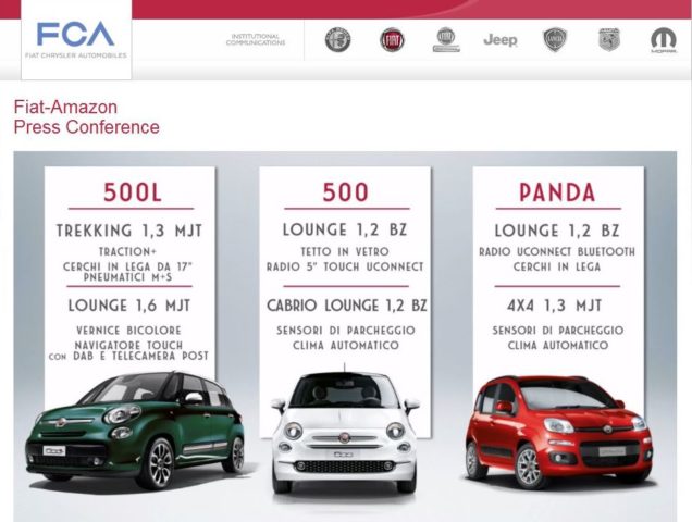 FCA su Amazon
