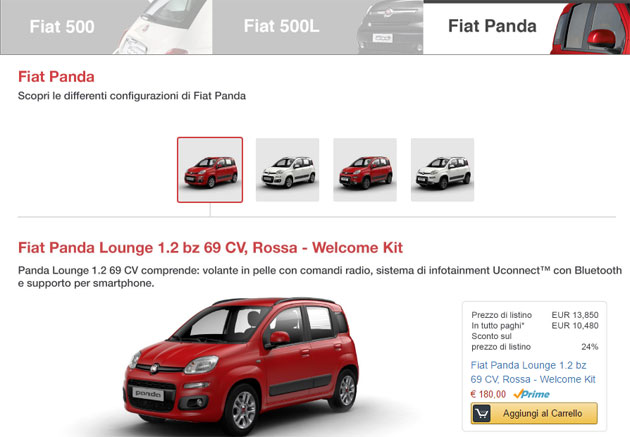 FCA su Amazon