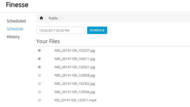 eliminazione file da Dropbox