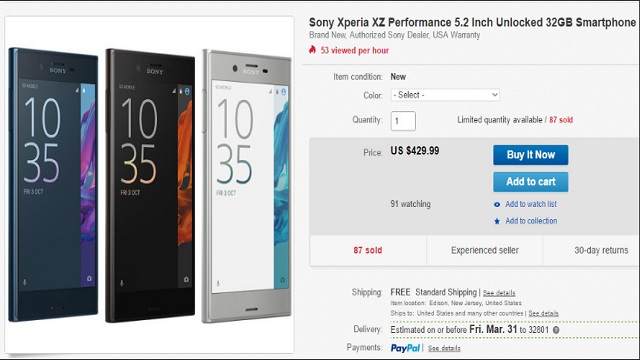 Sony Xperia XZ