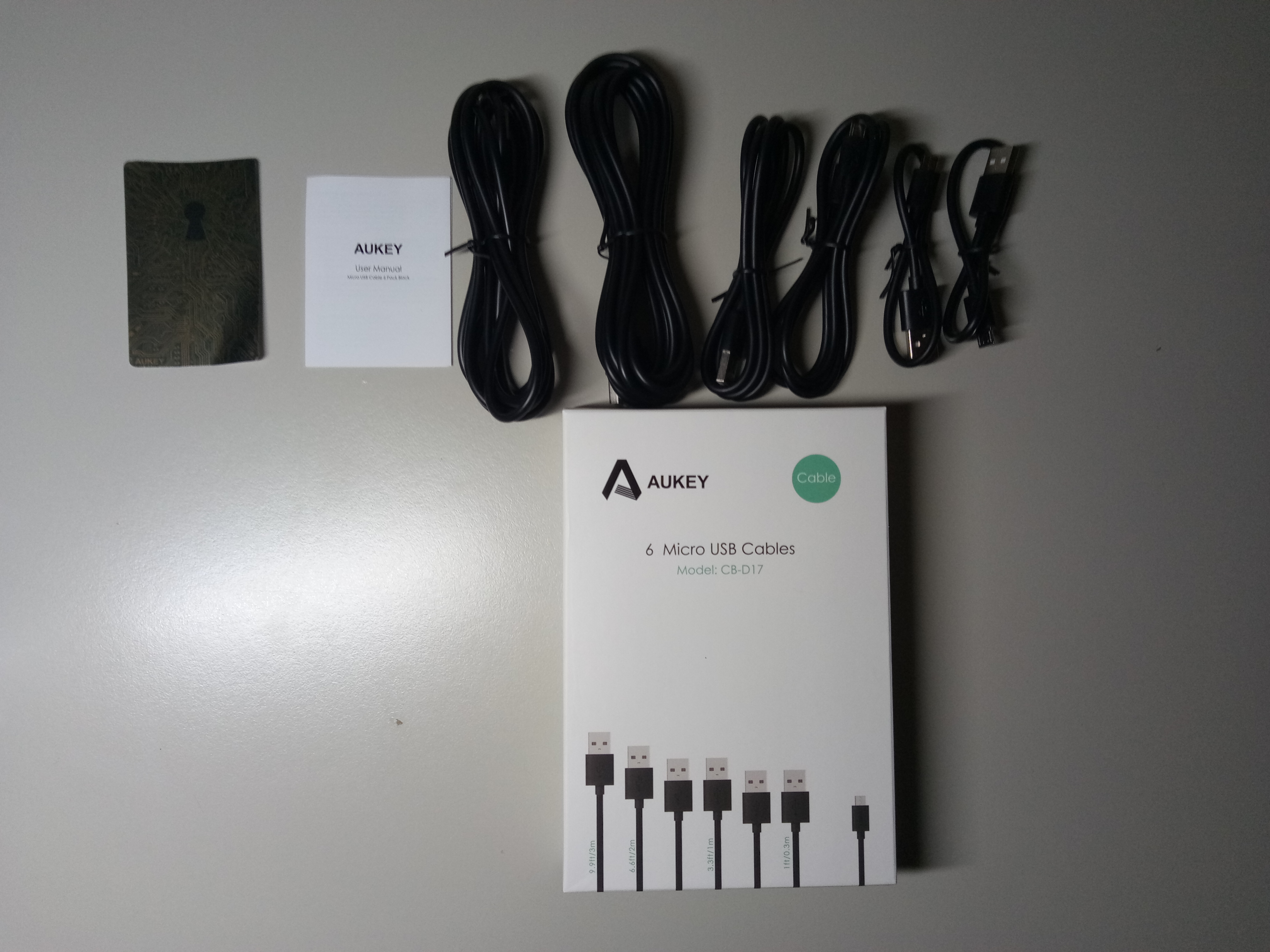 Recensione set di 6 cavi Micro-USB Aukey, basso prezzo ma alta qualità