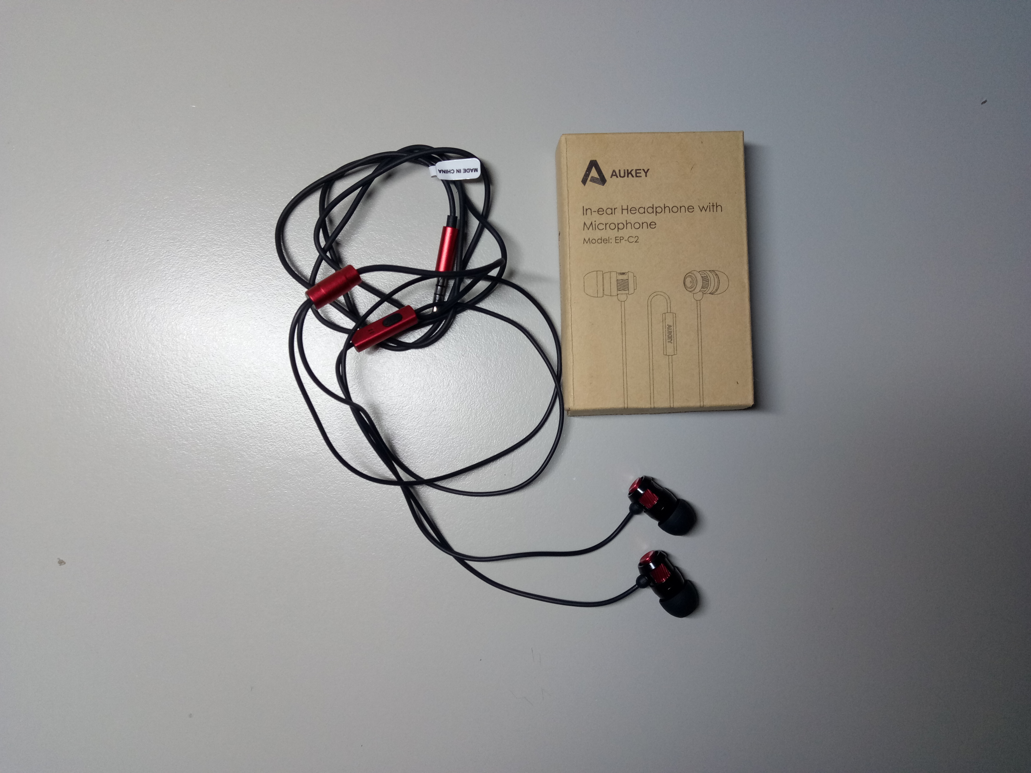 Recensione auricolari Aukey in-ear con microfono