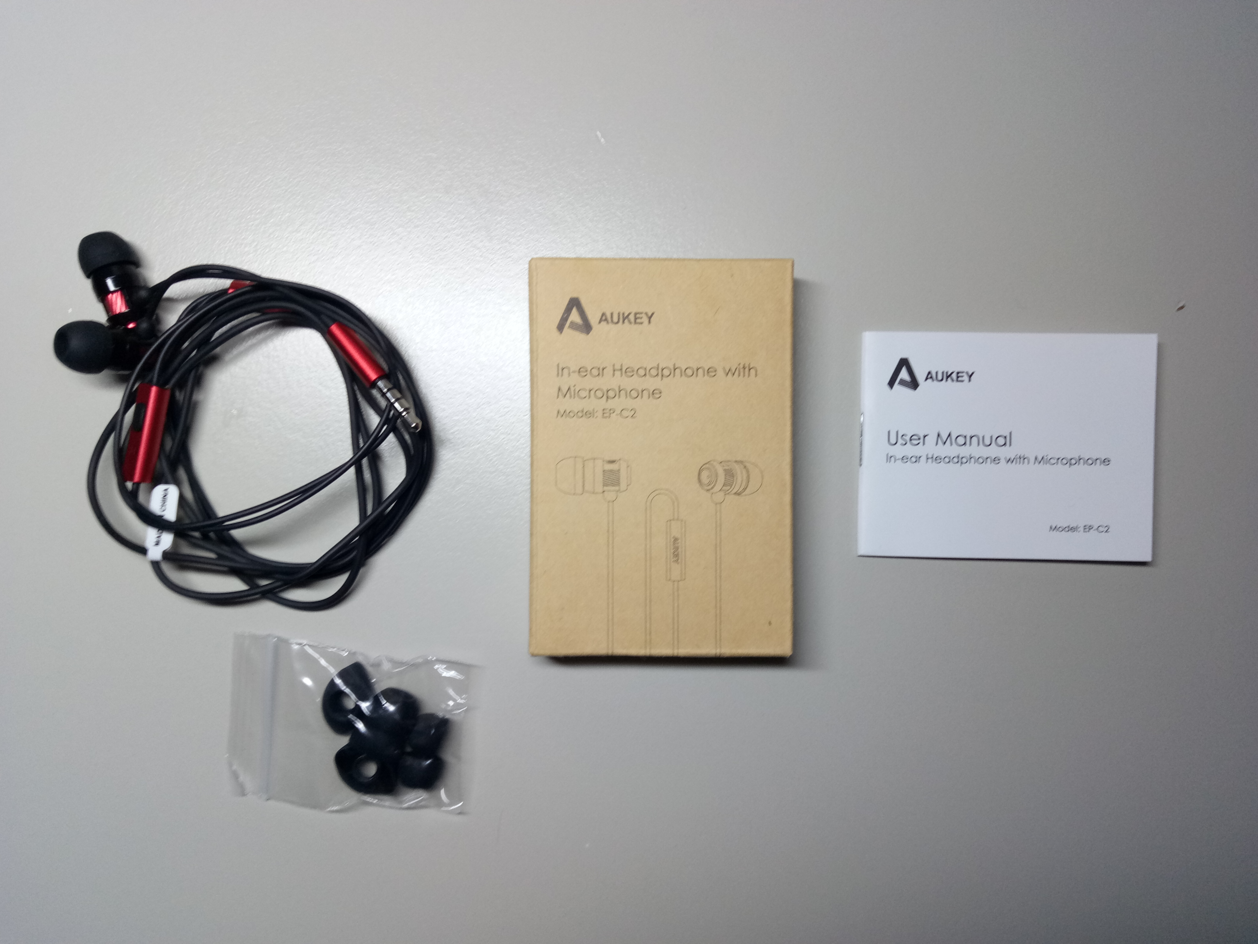Recensione auricolari Aukey in-ear con microfono