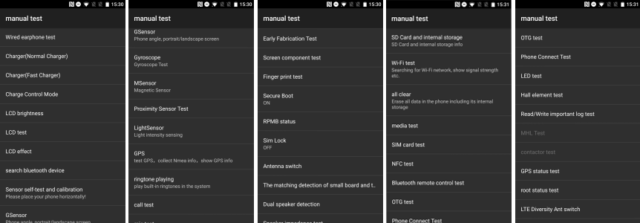 Strumenti di diagnostica dei dispositivi OPPO e OnePlus