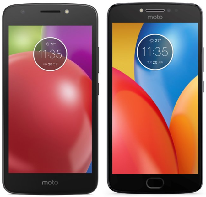 Immagini dei Moto E4 e Moto E4 Plus trapelate online