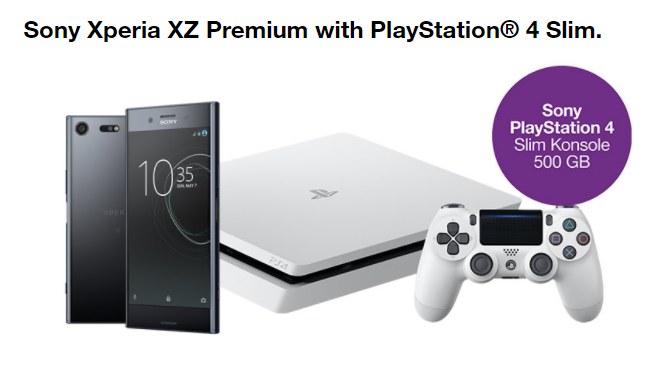 Sony regala una PS4 Slim per chi preordina Xperia XZ Premium in Austria