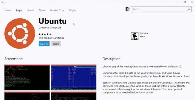 ubuntu-fedora-suse-windows-store