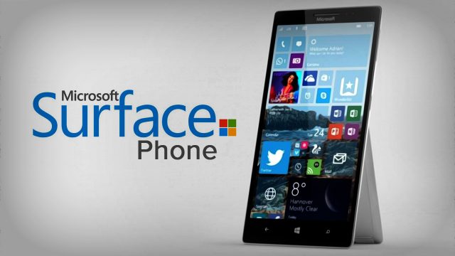 Presunto Design di Surface Phone
