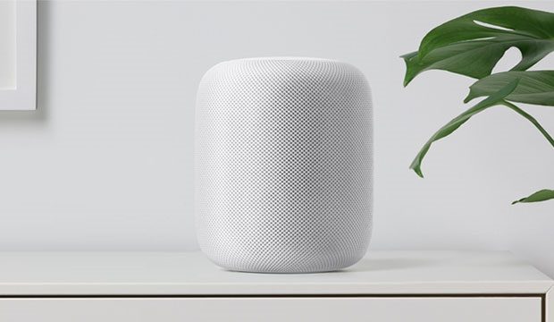 ALT="HomePod new speaker Apple"