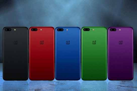 Le presunte colorazioni di OnePlus 5