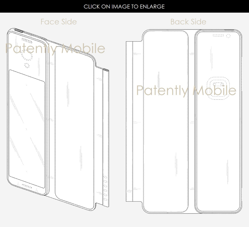 Samsung Display ha registrato cinque nuovi strani brevetti