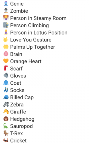 56 nuove emoji in arrivo su Android O, decisamente rinnovate