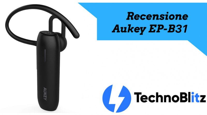 Auricolare Aukey Bluetooth EP-B31