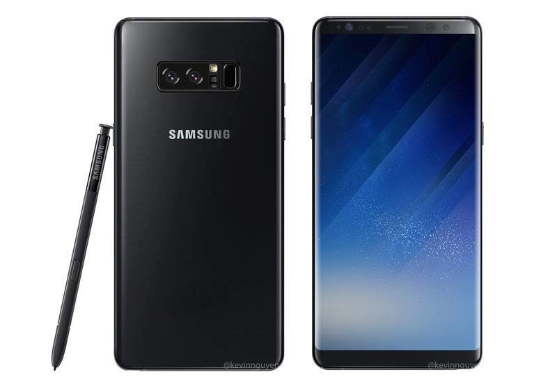 Un nuovo render mostra il Galaxy Note 8, il più verosimile finora