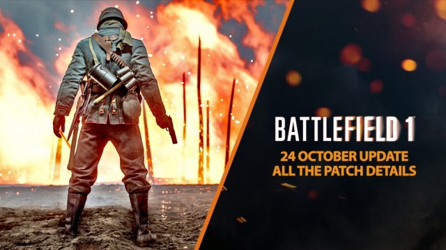 Aggiornamento Battlefield 1 24 ottobre 2017: tutte le novità