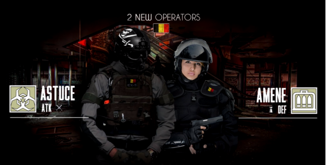 Astuce e Amina, i nuovi operatori del Belgio su Rainbow Six Siege
