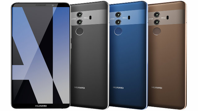 Evan Blass rilascia renders di Huawei Mate 10 Pro
