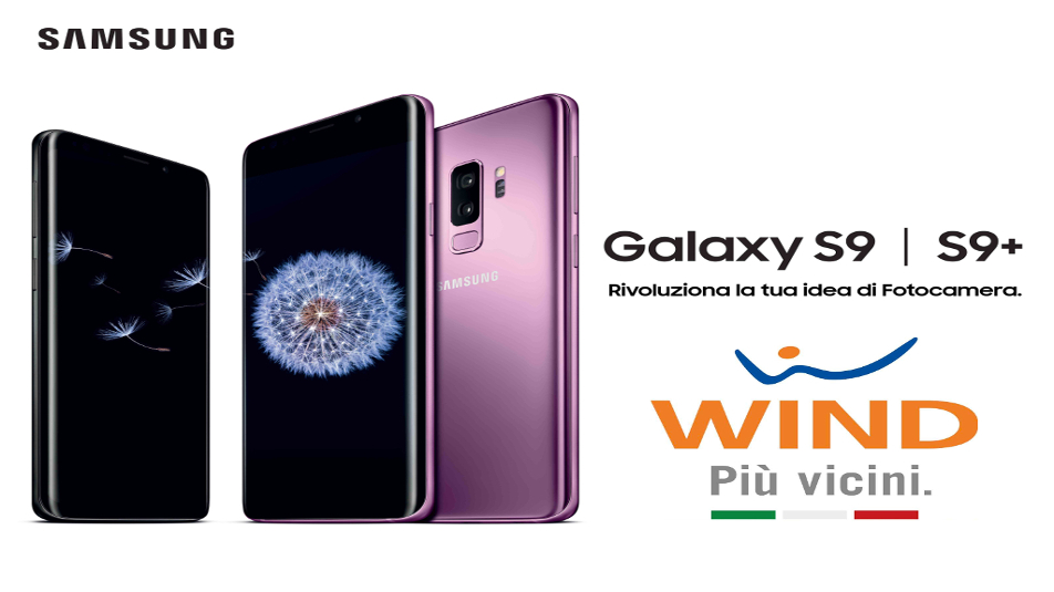 Wind offerta Galaxy S9-S9+