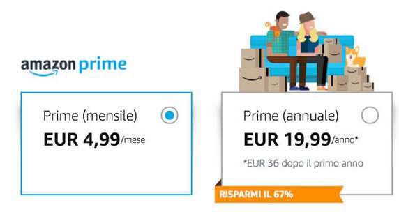 Il colosso statunitense, ha annunciato poche ore fa il cambiamento di tariffa per quanto riguarda il servizio Amazon Prime. Infatti, a partire dal 4 Aprile passerà dal prezzo annuale di 19,99 euro a 36 euro. Un cambiamento che prima o poi sarebbe dovuto arrivare, visto tutti i vantaggi e i contenuti che tale servizio offre, a partire dagli acquisti online con consegne privilegiate, fino ai contenuti multimediali, che continuano ad aumentare.