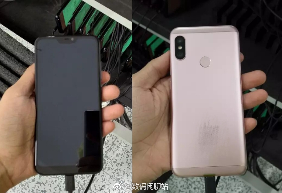 Possibile Xiaomi Redmi Note 6 compare in una foto real life