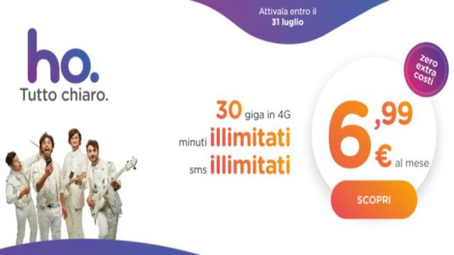 Vodafone risponde ad Iliad con il suo operartore virtuale: ecco "ho.", 30GB e min/sms illimitati a 7€/mese