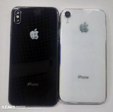 Prototipi di iPhone X Plus e iPhone 9 da 6.1" compaiono in foto: ecco il design