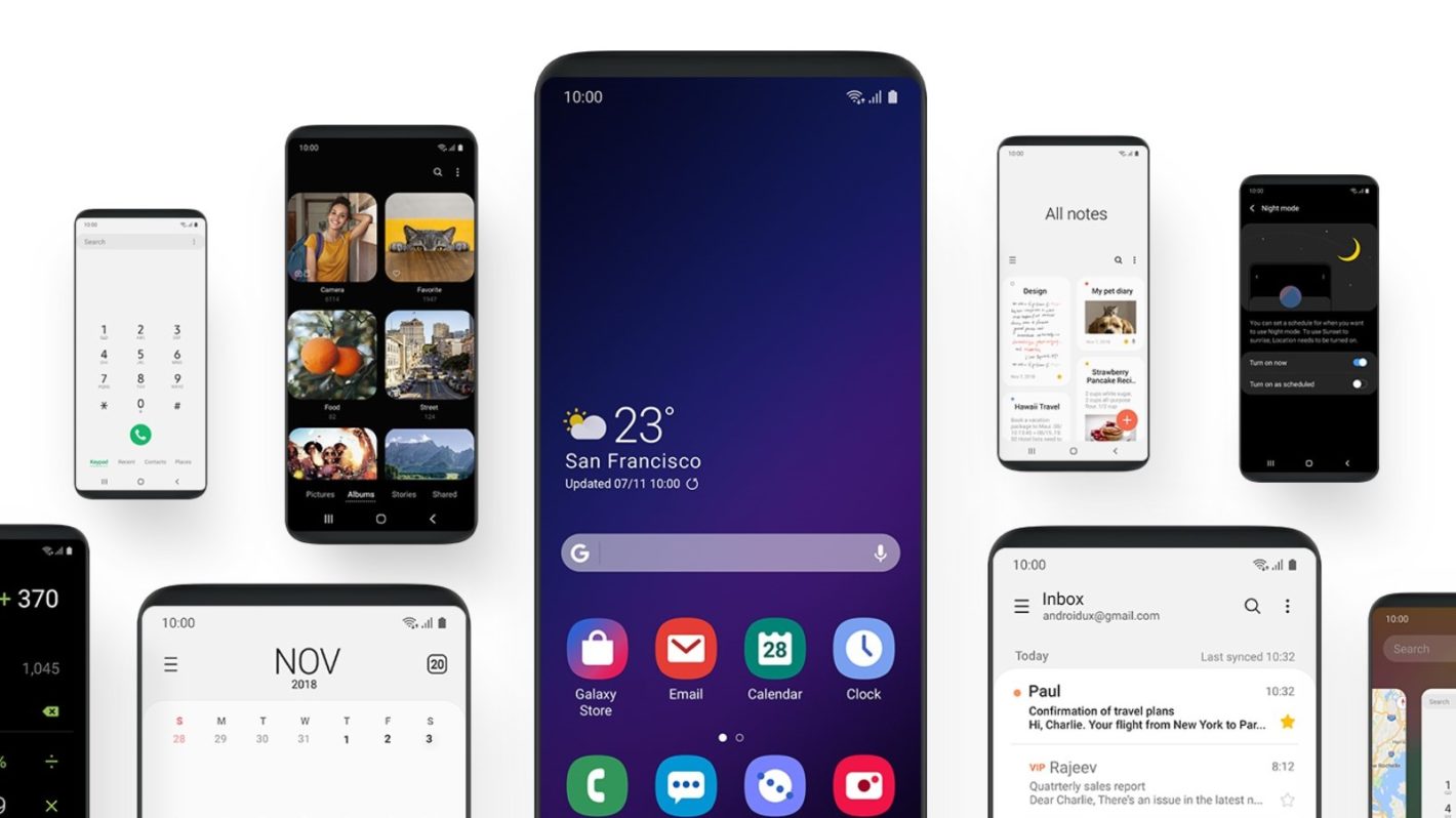 samsung one ui
