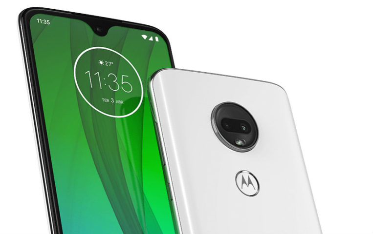 La serie Moto G7 compare in una serie di render