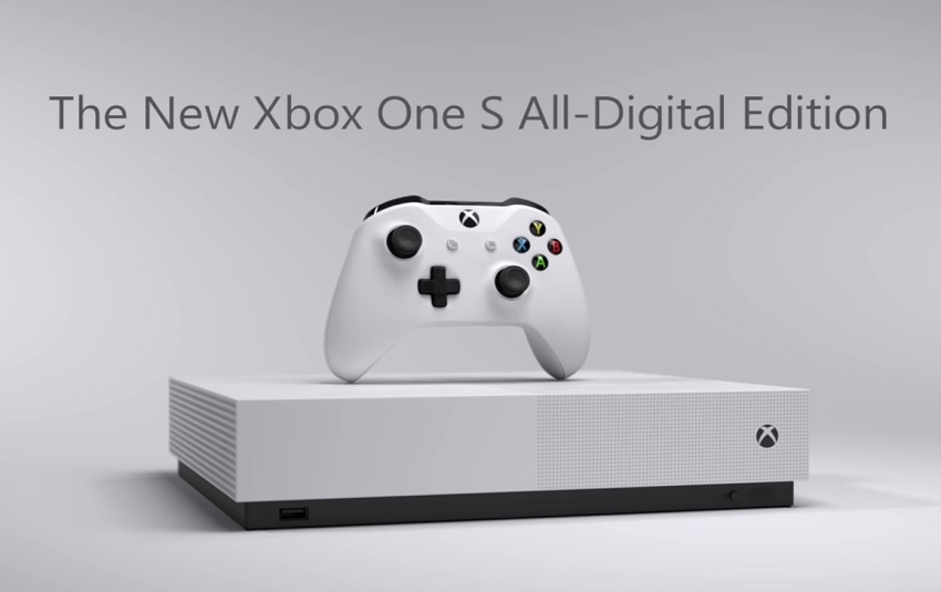 XBOX One S All-Digital Edition: addio ai dischi
