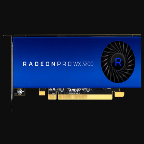 AMD Radeon Pro WX 3200: nuova GPU professionale