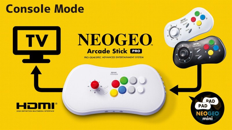 Neo Geo Arcade Stick Pro