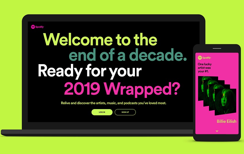 Spotify Wrapped 2019