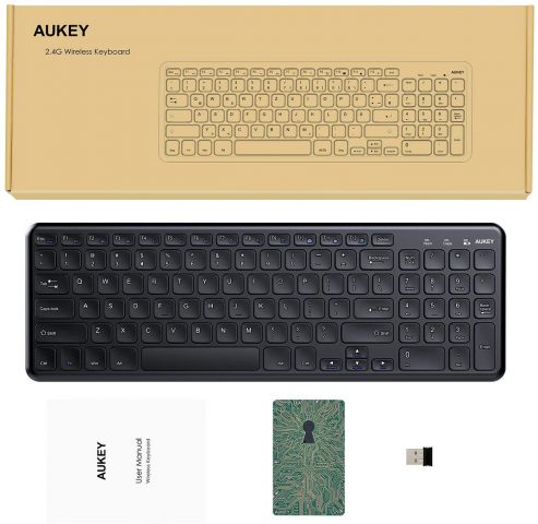 AUKEY Tastiera Wireless 