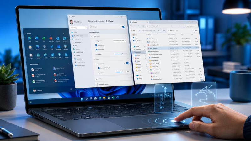 Windows 11 Insider Build 26220.8925: Nuove Impostazioni Touchpad