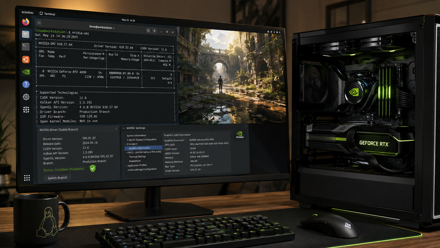 Driver NVIDIA 610.57.04 per GNU/Linux: fix per oltre 20 giochi