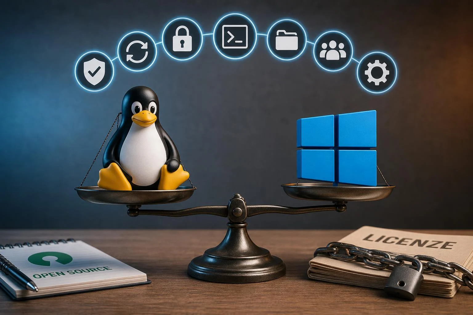 Non pago Microsoft: 7 funzionalità che Linux offre gratuitamente optimized