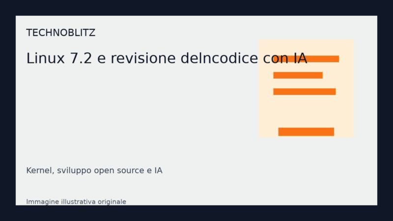 Kernel, sviluppo open source e IA