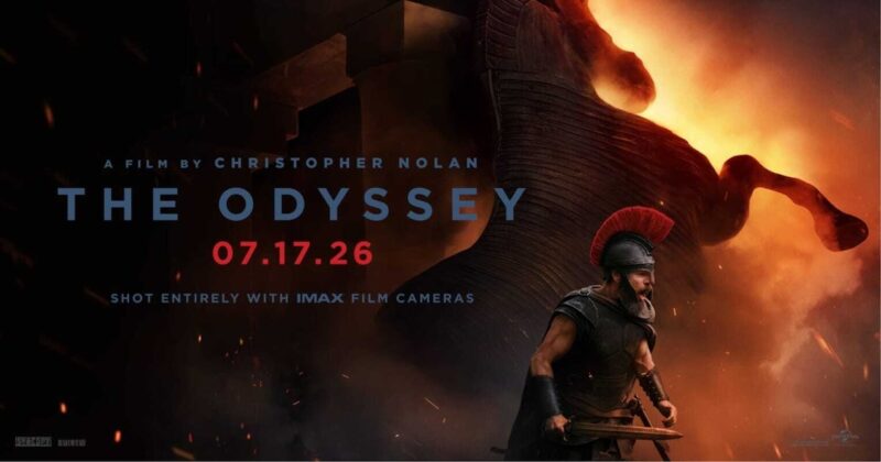 Immagine ufficiale di The Odyssey di Christopher Nolan
